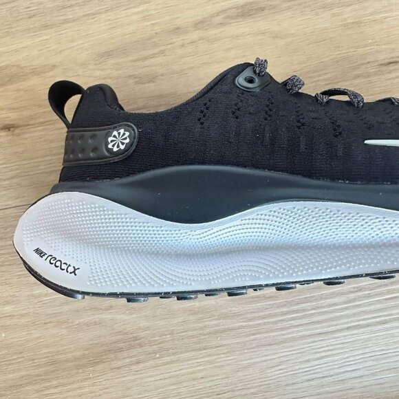 ✨Nike React Infinity Run 4 Size 8 Men's Running Shoes Black/White DR2670-001✨ - Picture 9 of 11